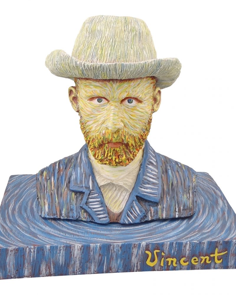 Vincent van Gogh with strawhat