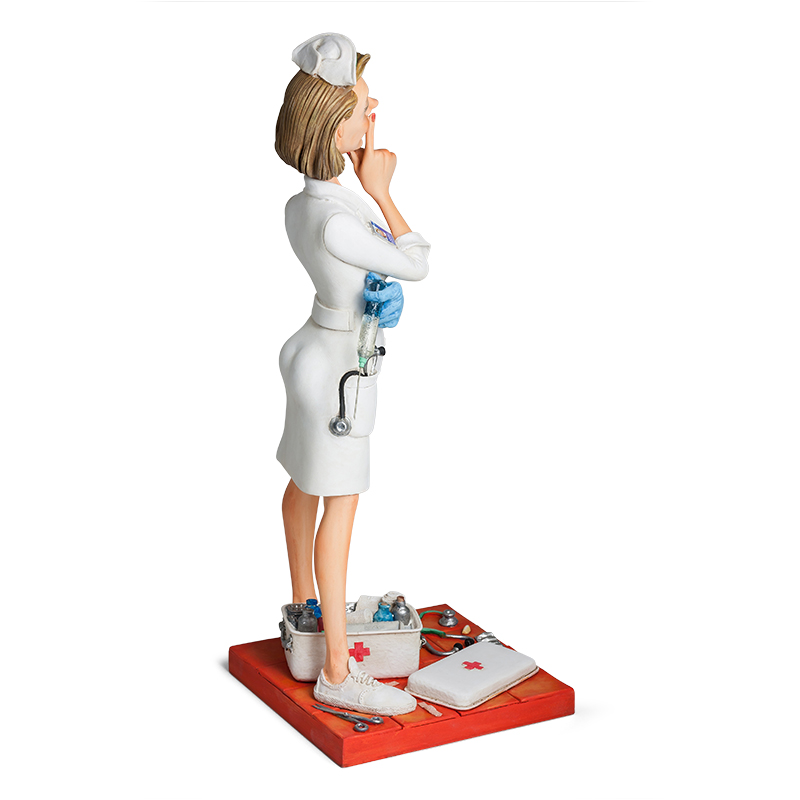 The Nurse by Guillermo Forchino Caricature Figurine Miniature 9.5"H New 